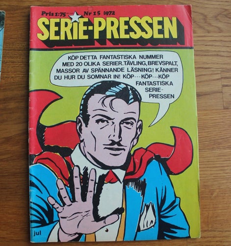 SERIEPRESSEN 1972 NR 15