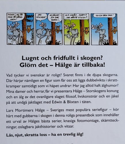 BOK: Hälge 5. Tar Time Out. Av Lars Mortimer