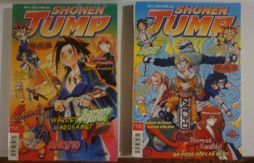Shonen Jump Nr 8 & 9 - 2005