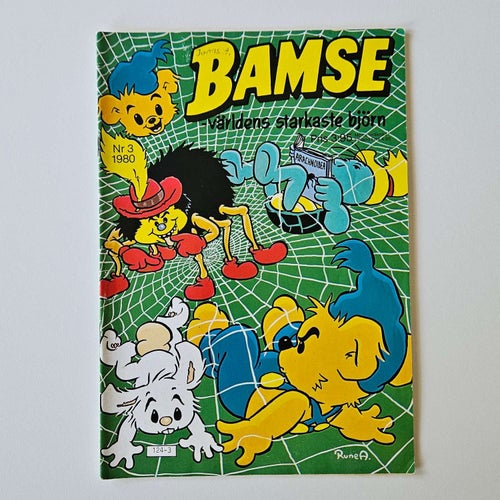 Bamse Tidning - Nr 3 1980 - Serie Serietidning