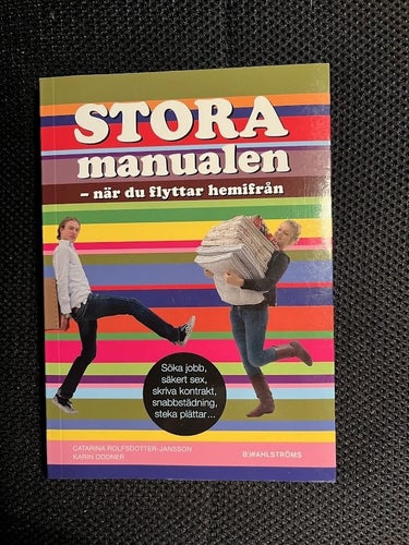 Stora manualen - när du flyttar hemifrån. / C Rolfsdotter-Jansson & K Oddner