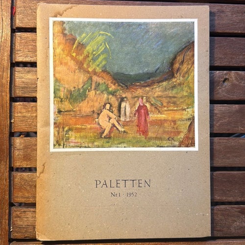 Paletten 1952 – komplett årgång (4 nr) – konst & modernism