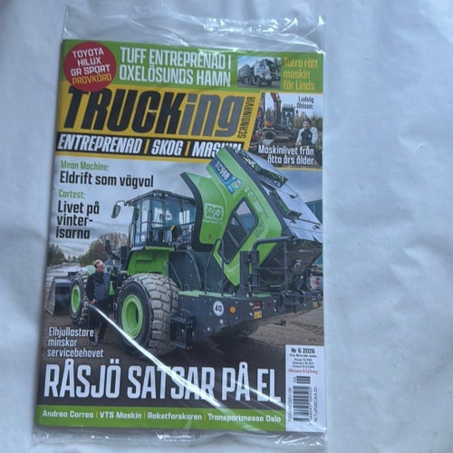 Tidningen Trucking Scandinavia Nr 6
