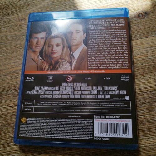 Tequila Sunrise (Blu-ray) Import