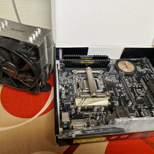 Asus Z170-P + i5 6600k + corsiar vengeance lpx 8gb ddr4