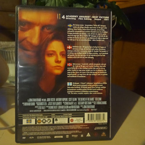 The Silence of the Lambs (DVD) när lammen tystnar