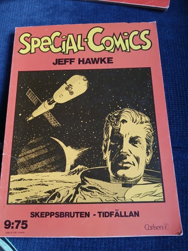 Special-Comics: Jeff Hawke - Skeppsbruten - Tidfällan, 1975