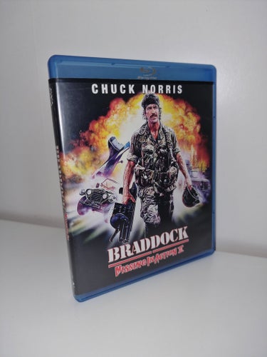 Braddock: Missing in Action 3 (1988 Blu-ray - Nyskick! Udda) CHUCK NORRIS