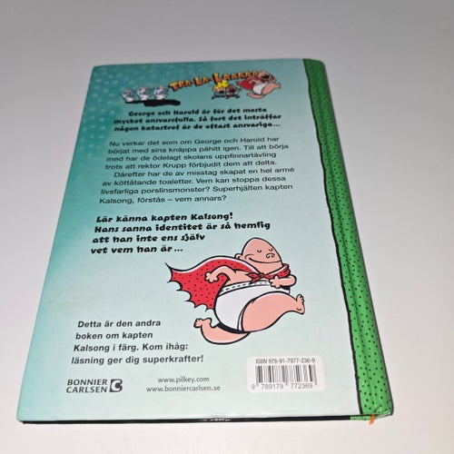 Kapten Kalsong och den stora toalettattacken i färg av Dav Pilkey, 2009