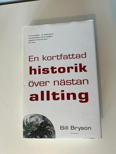 En kortfattad historia över nästan allting