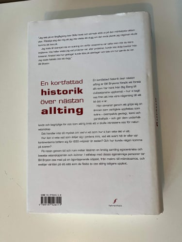 En kortfattad historia över nästan allting