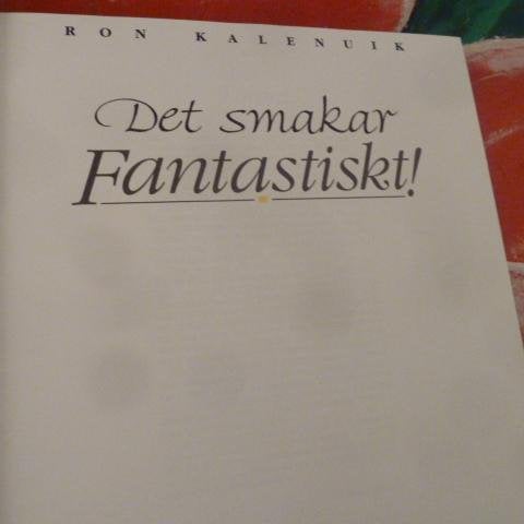 BOK, DET SMAKAR FANTASTISKT, RON KALENUIK