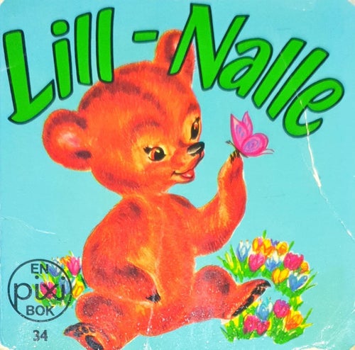 Lill-Nalle nr 34 pixi - Fri Frakt Nr 3