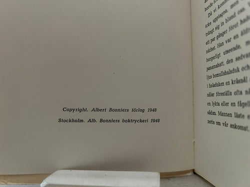 Mannen med fällstoen av Hasse Z., bok, Very good