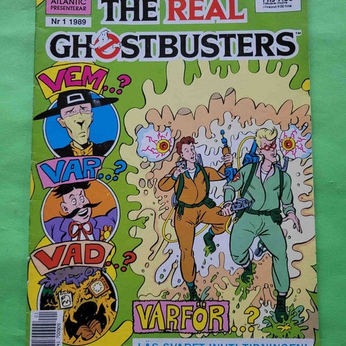 The real ghostbusters nr 1 från 1989