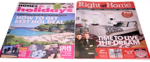 Homes & Holidays-Right at Home-British magazine Bundle-October 11th 2009-132g
