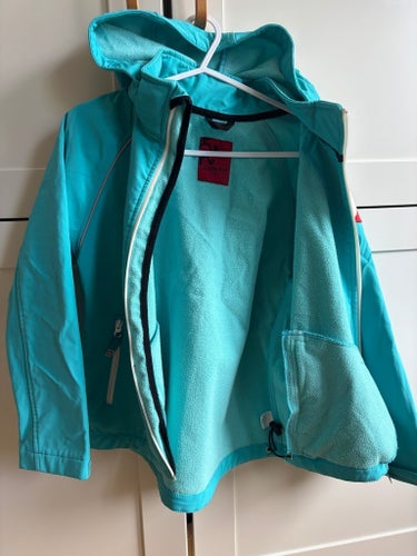 Villervalla softshell jacka storlek 140