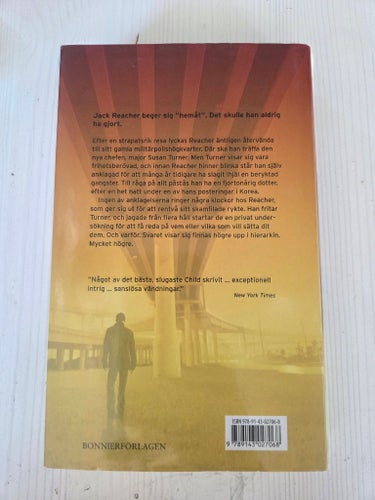 Ingen återvändo av Lee Child, 2013