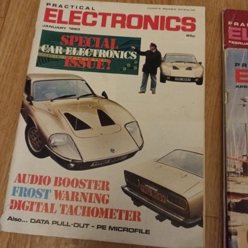 Practical Electronics Tidningar - 1983, 1981