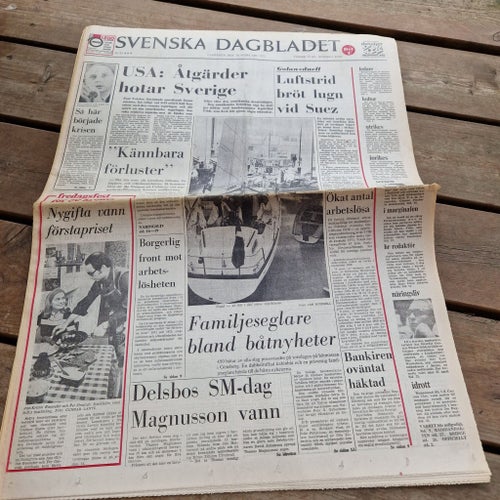 Svenska Dagbladet från 1973