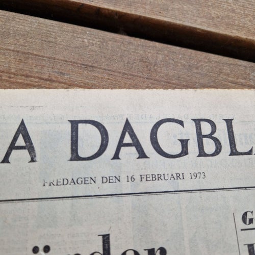 Svenska Dagbladet från 1973