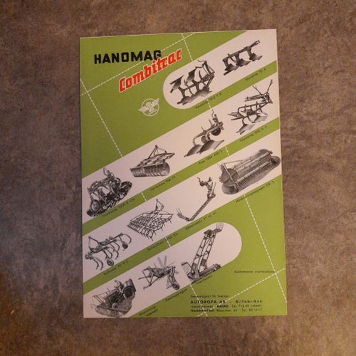 Broschyr HANOMAG Traktor R 19 Combitrac