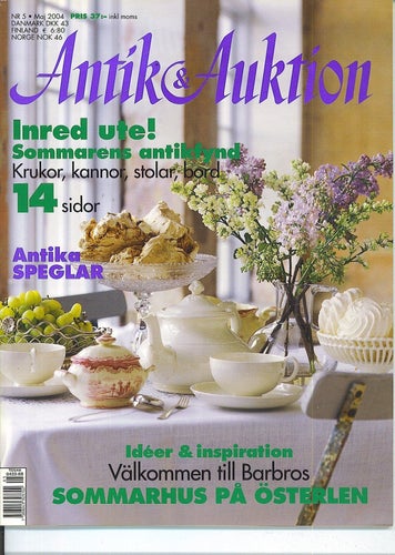 Antik & Auktion 5/2004 - Silverspecial, P G Bylander m m