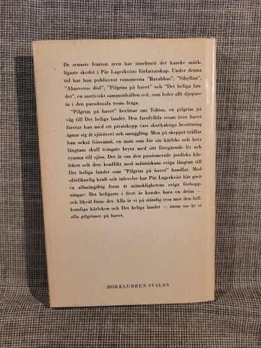 Pilgrim på havet av Pär Lagerkvist, 1962