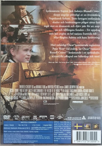 Master & Commander - Bortom Världens Ände (DVD)