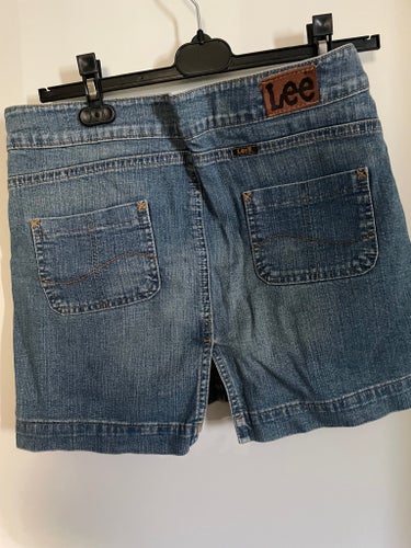 Lee blå kjol, storlek 16Y