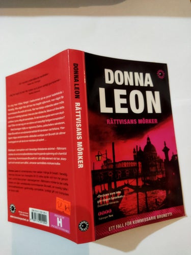 Rättvisans mörker av Donna Leon. bok, pocket. Fine