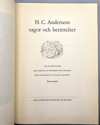 Sagor och berättelser 1-6 av H. C. Andersen