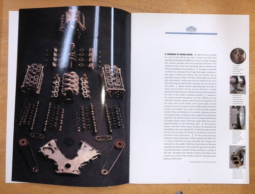 Försäljningsbroschyr Lincoln Mark VIII 1993