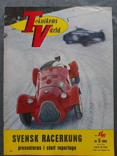 Teknikens Värld nr 5 1955: Humber Hawk, Peugeot S55 Scooter