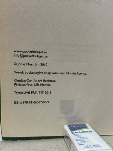 Mirakelmannen av Jonas Moström, bok, Fine