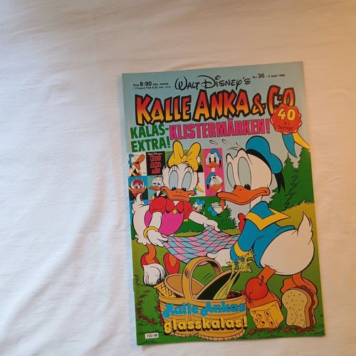 Kalle Anka & co - 1988 nr 36 - Klistermärken