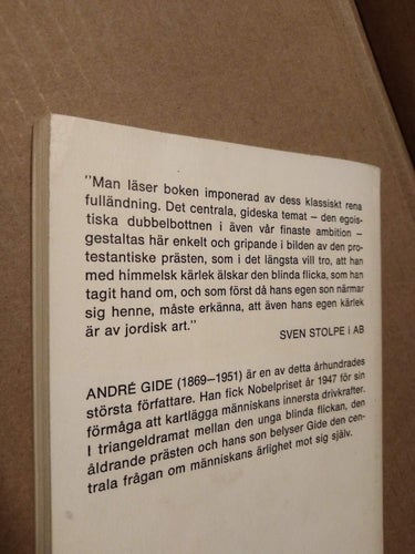 Pastoralsymfonien av Andre Gide