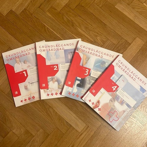 Grundläggande Omvårdnad Del 1-4, Nina Jahren Kristoffersen, Finn Nortvedt,