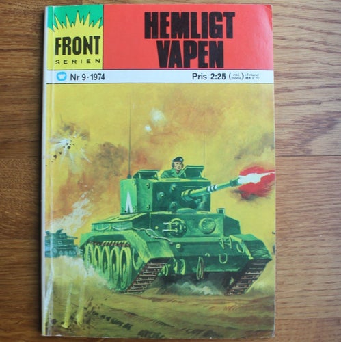 Frontserien 1974 NR 9 Hemligt Vapen