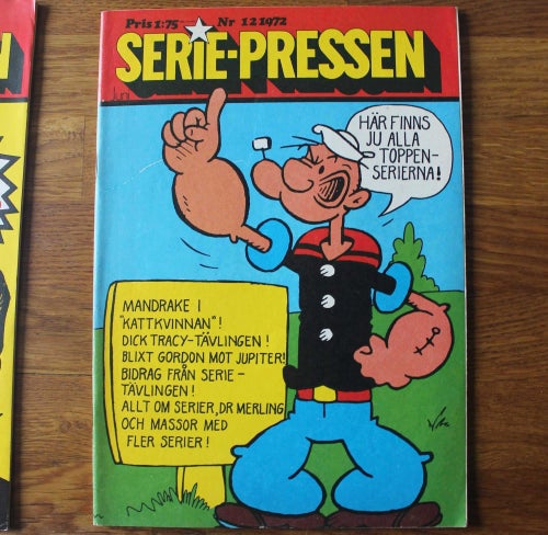 SERIEPRESSEN 1972 NR 12