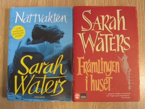 Nattvakten & Främlingen i huset av Sarah Waters