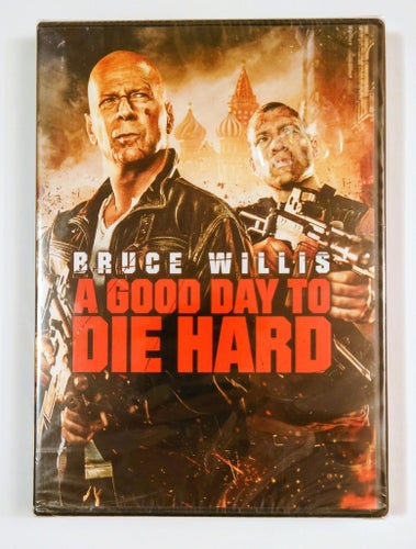 A Good Day to Die Hard - fortfarande inplastad DVD - Bruce Willis öser på igen.