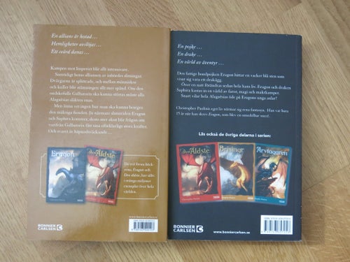 Christopher Paolini - 2 böcker .