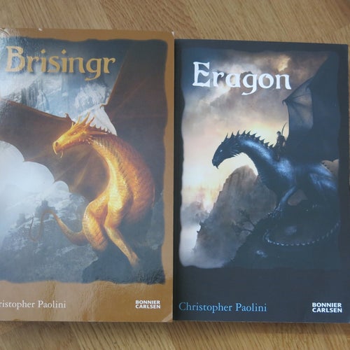 Christopher Paolini - 2 böcker .