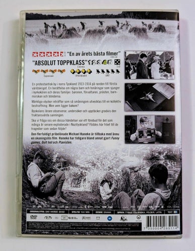 DET VITA BANDET - 2-DVD - Folkets Bio - Michael Haneke - billig frakt !!!
