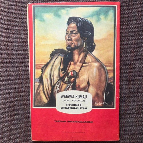 Tarzan Nr. 24 1954. Tarzan, Gula Örnen, Buffalo Bill, Mandrake, Skogspatrullen