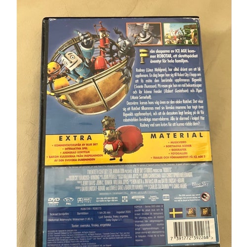Robotar DVD