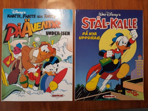 Knatte, Fnatte och Tjatte På Äventyr Under Isen och Stål-Kalle På nya uppdrag