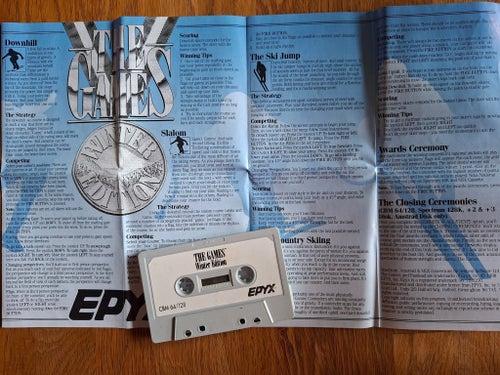 The Games: Winter Edition till Commodore 64/128