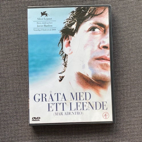 Gråta med ett leende (Mar Adentro) DVD med Javier Bardem